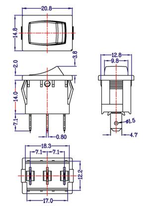 RK01L外形尺寸